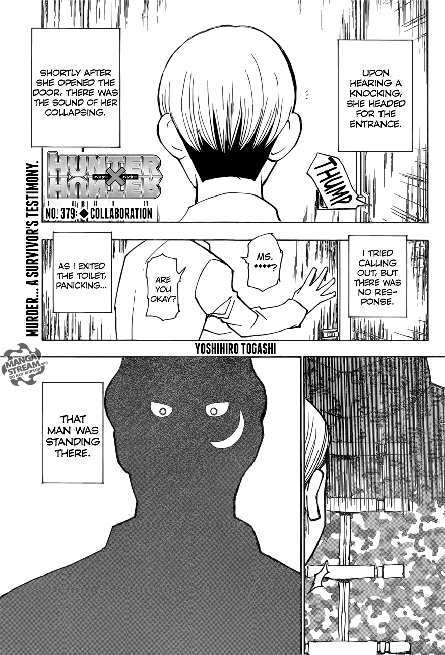 Hunter X Hunter chapter 379 - page 1