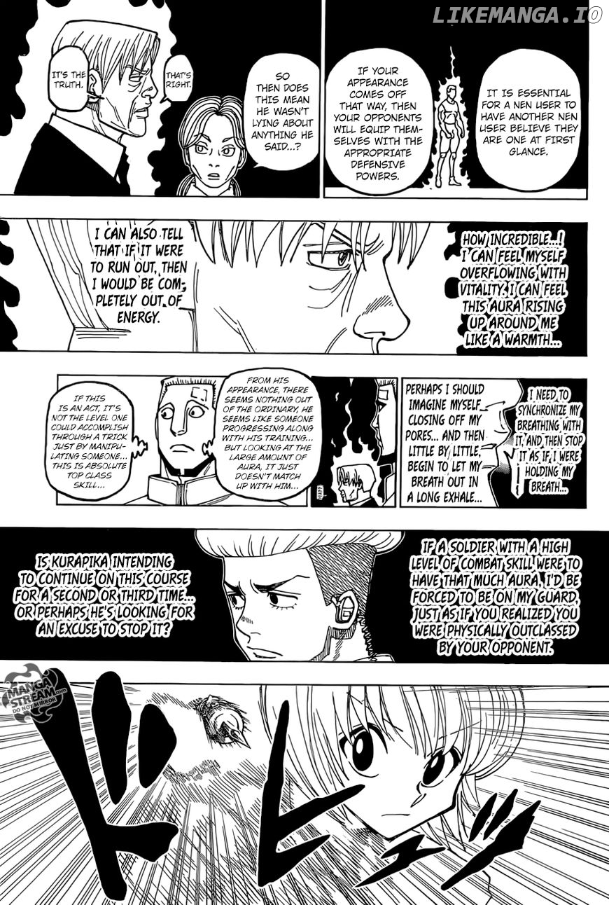 Hunter X Hunter chapter 388 - page 12