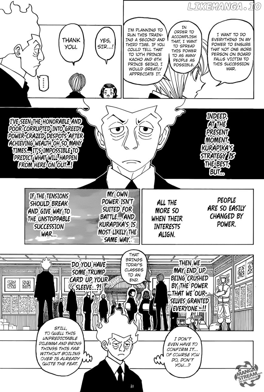 Hunter X Hunter chapter 388 - page 14