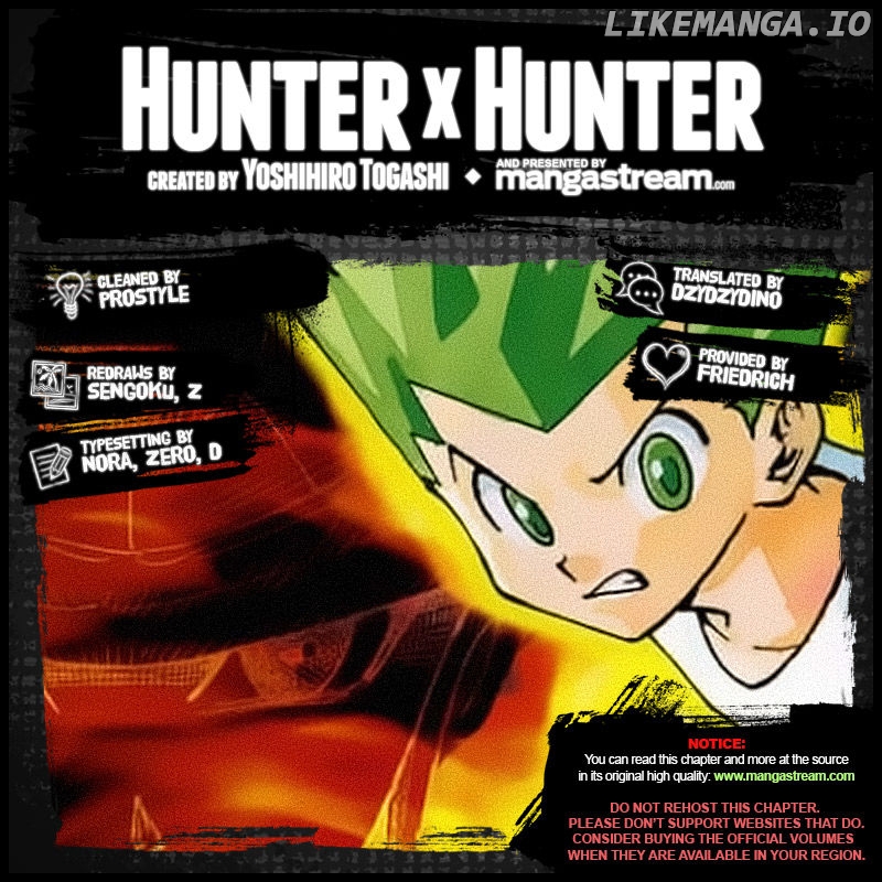 Hunter X Hunter chapter 388 - page 2