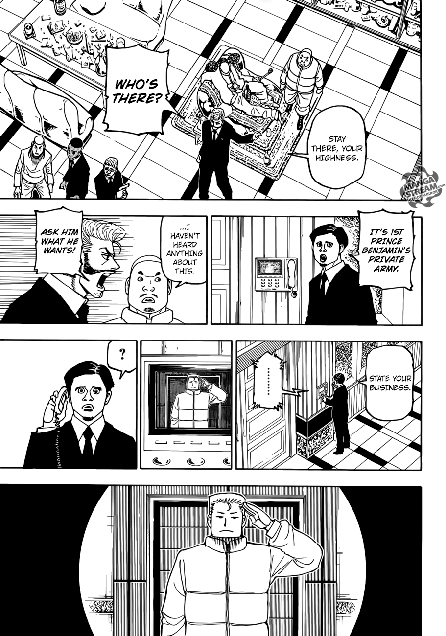 Hunter X Hunter chapter 386 - page 10