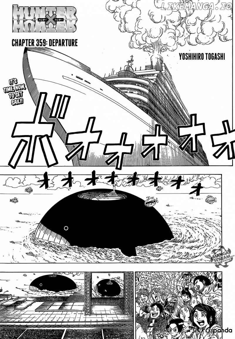 Hunter X Hunter chapter 359 - page 1