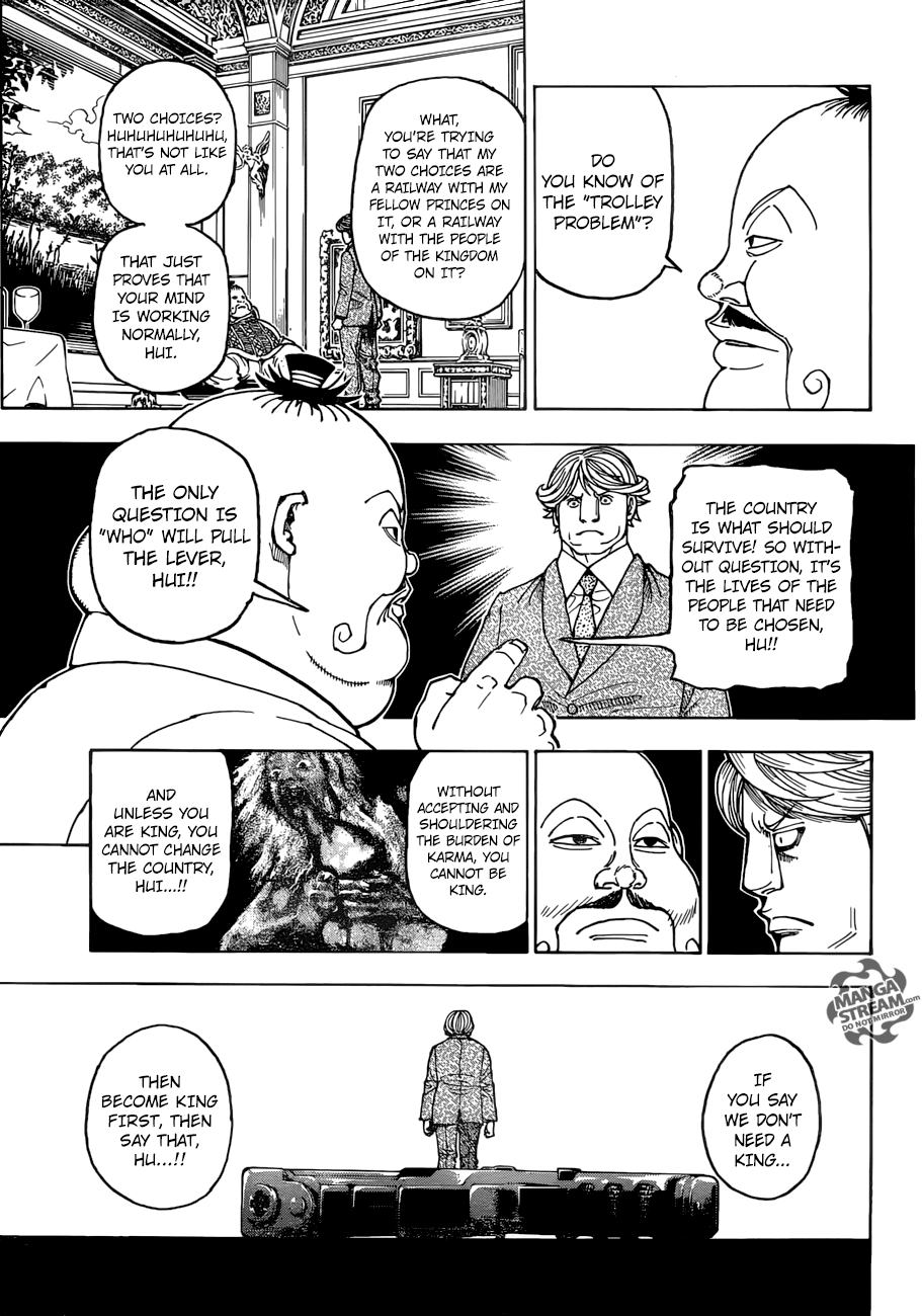 Hunter X Hunter chapter 382 - page 11