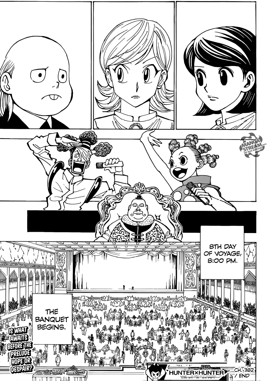 Hunter X Hunter chapter 382 - page 19