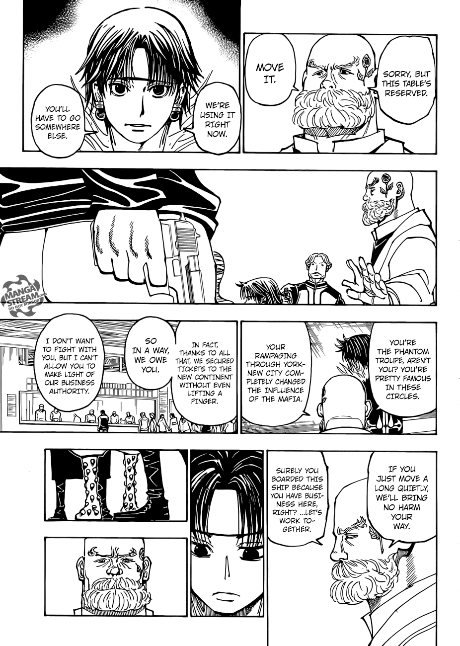 Hunter X Hunter chapter 377 - page 12