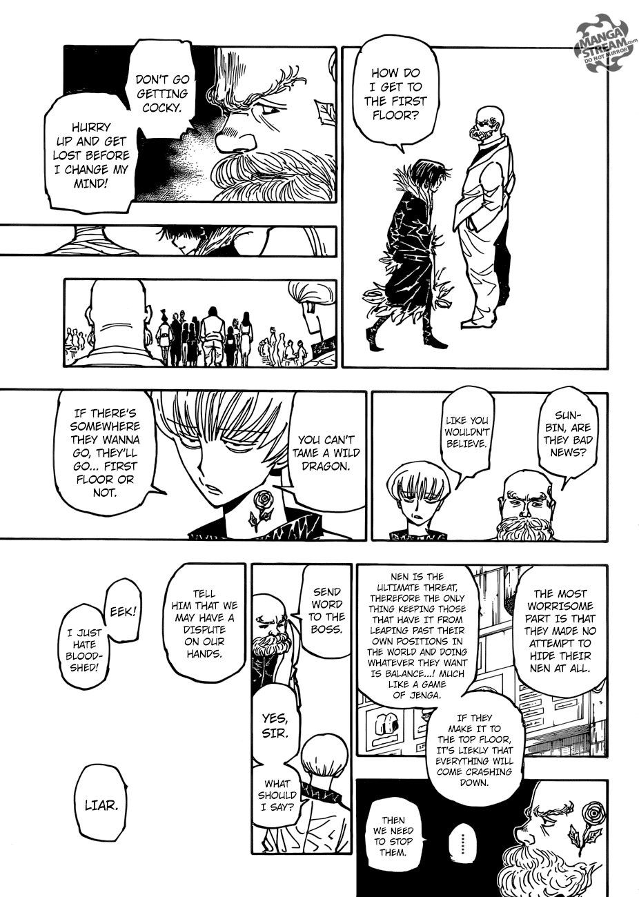 Hunter X Hunter chapter 377 - page 14