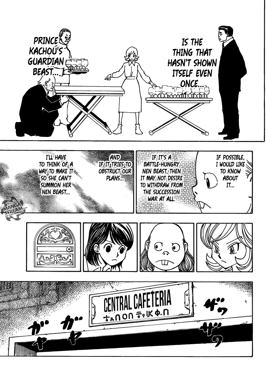 Hunter X Hunter chapter 377 - page 7