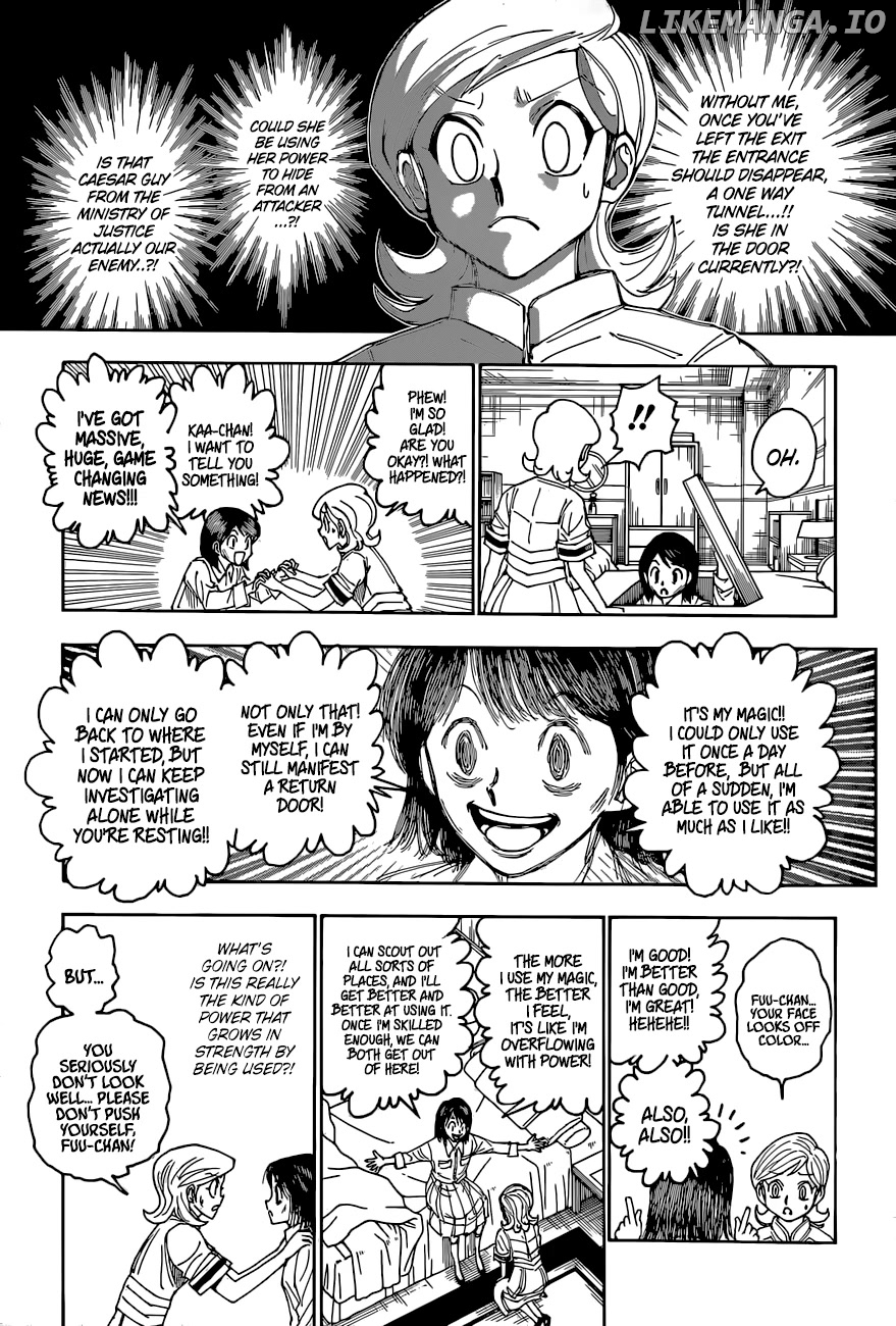 Hunter X Hunter chapter 400 - page 15