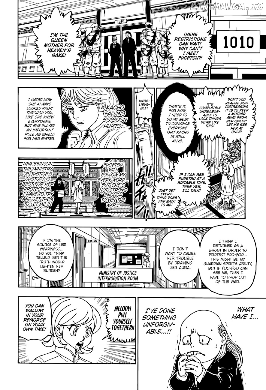 Hunter X Hunter chapter 400 - page 8