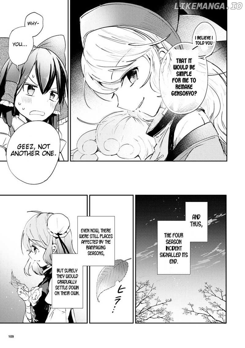 Touhou Ibarakasen - Wild and Horned Hermit chapter 42 - page 32