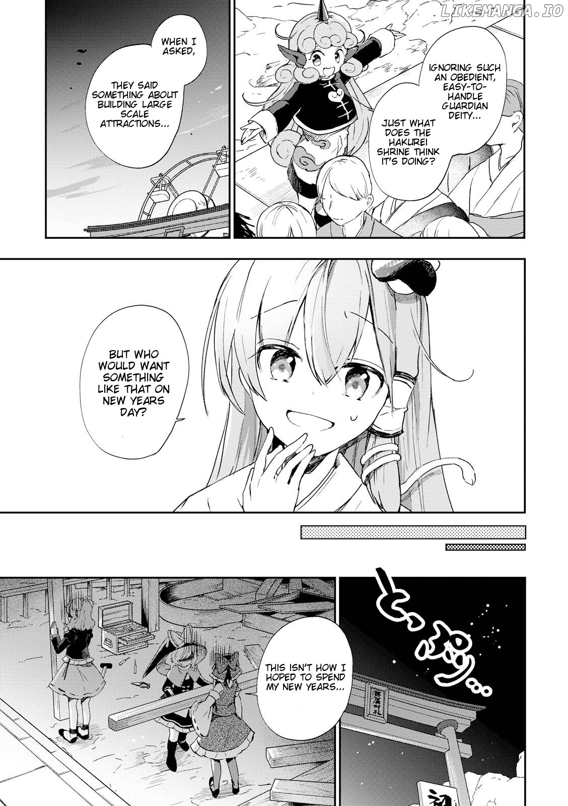 Touhou Ibarakasen - Wild and Horned Hermit chapter 43 - page 19