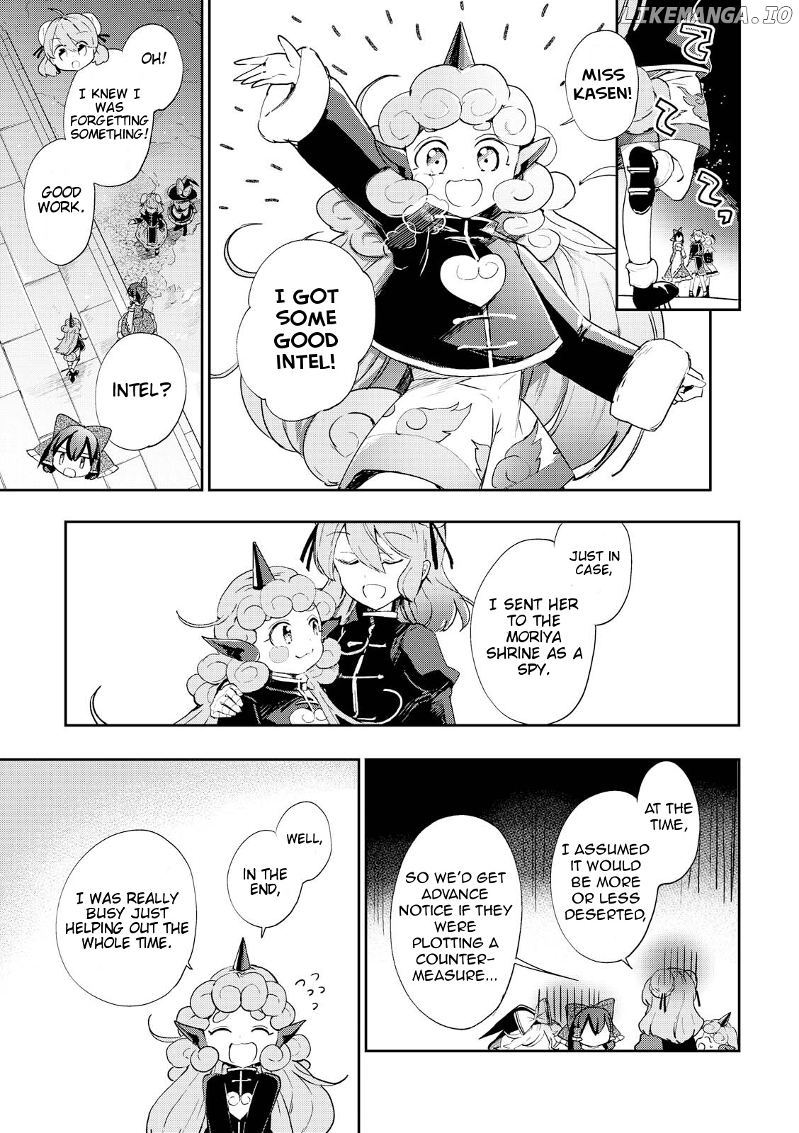 Touhou Ibarakasen - Wild and Horned Hermit chapter 43 - page 21