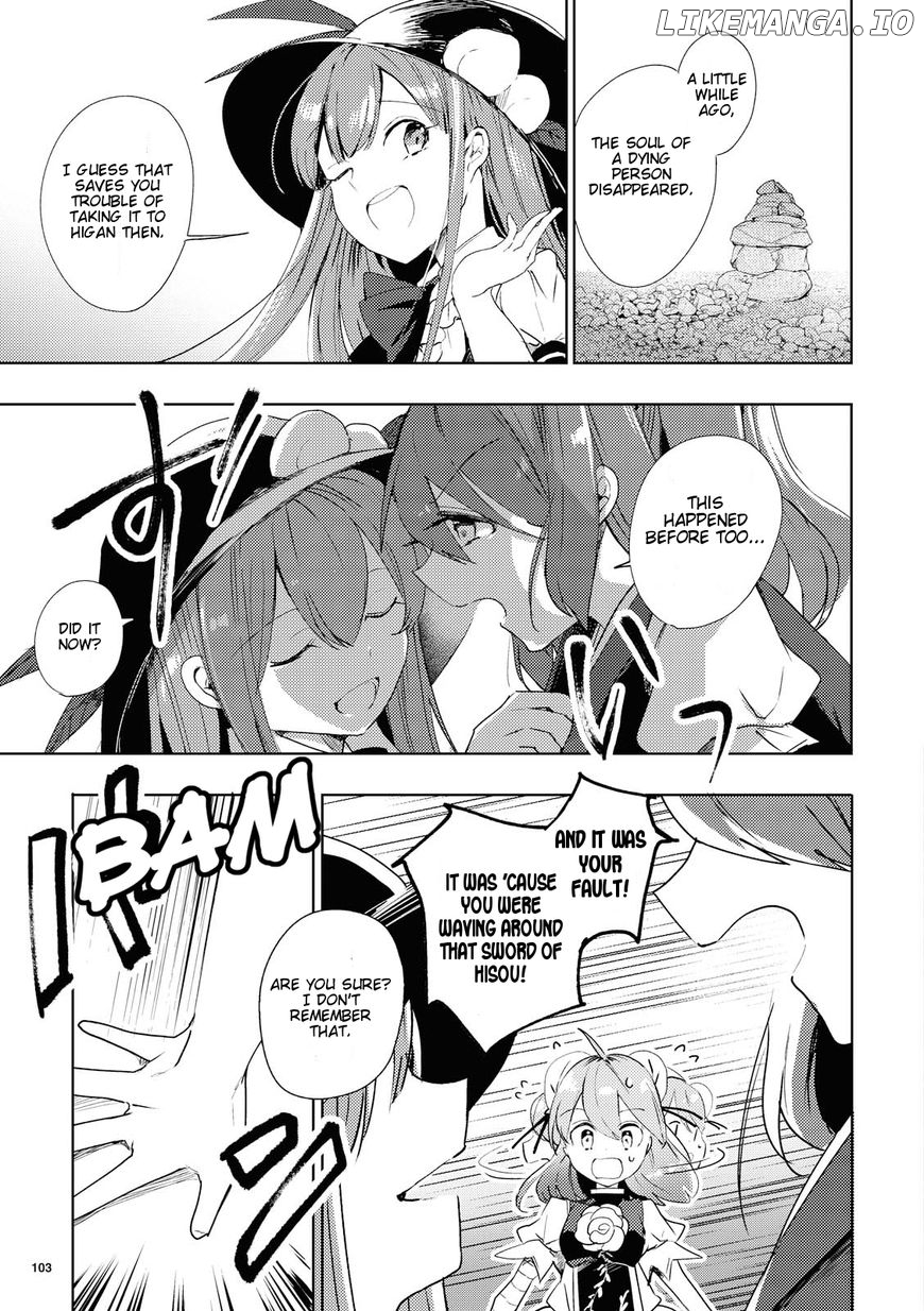 Touhou Ibarakasen - Wild and Horned Hermit chapter 46 - page 25