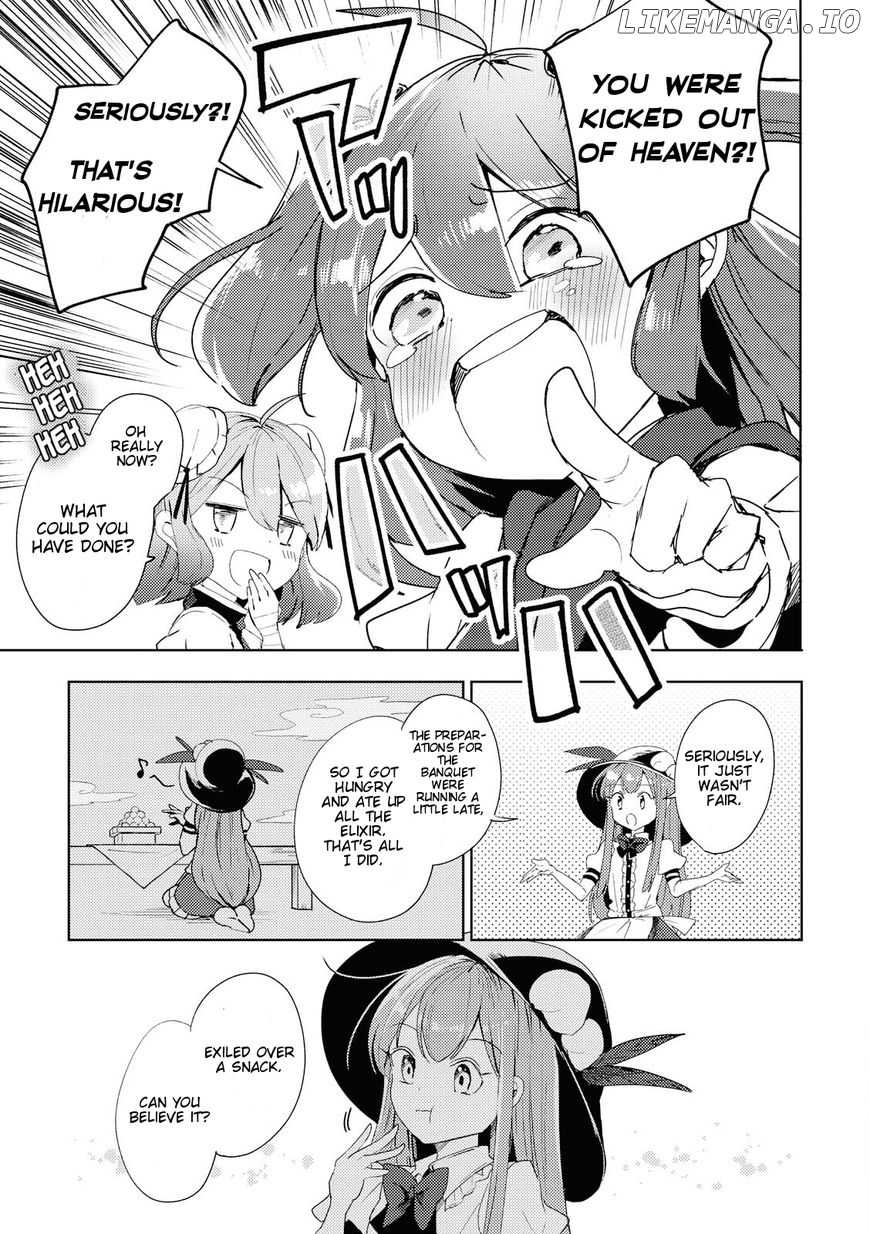 Touhou Ibarakasen - Wild and Horned Hermit chapter 46 - page 27