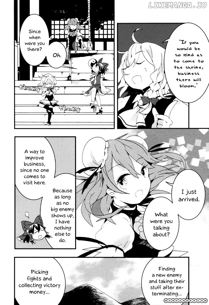 Touhou Ibarakasen - Wild and Horned Hermit chapter 7 - page 6