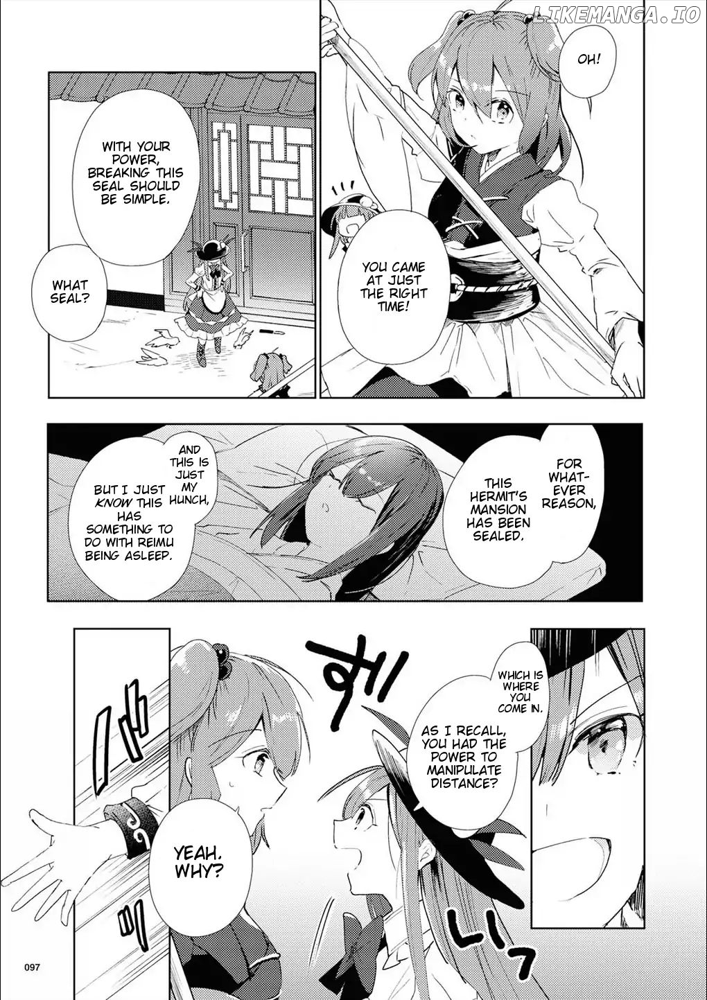 Touhou Ibarakasen - Wild and Horned Hermit chapter 48 - page 19