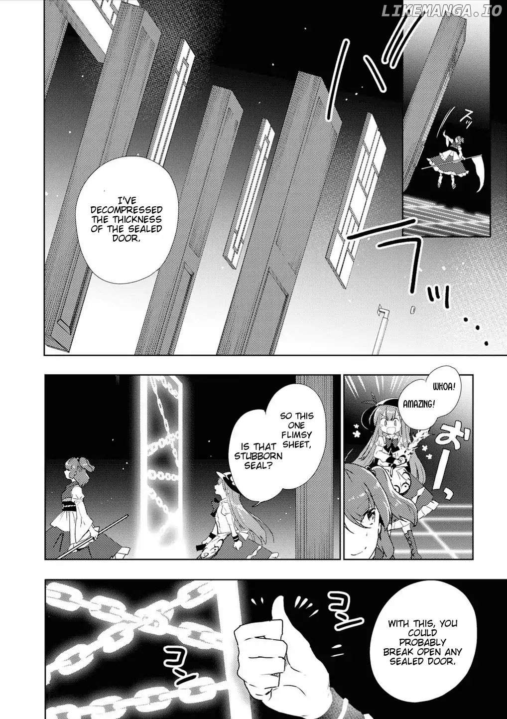 Touhou Ibarakasen - Wild and Horned Hermit chapter 48 - page 22