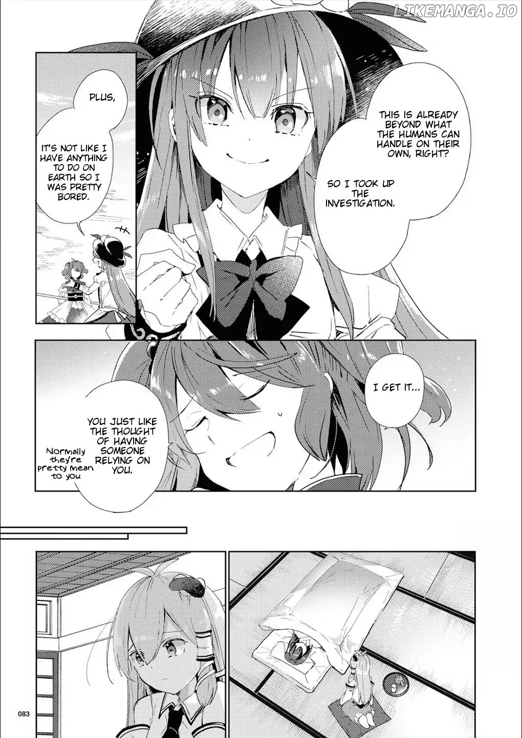 Touhou Ibarakasen - Wild and Horned Hermit chapter 48 - page 5