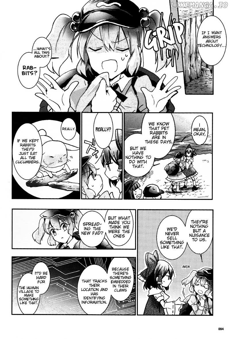 Touhou Ibarakasen - Wild and Horned Hermit chapter 31 - page 16