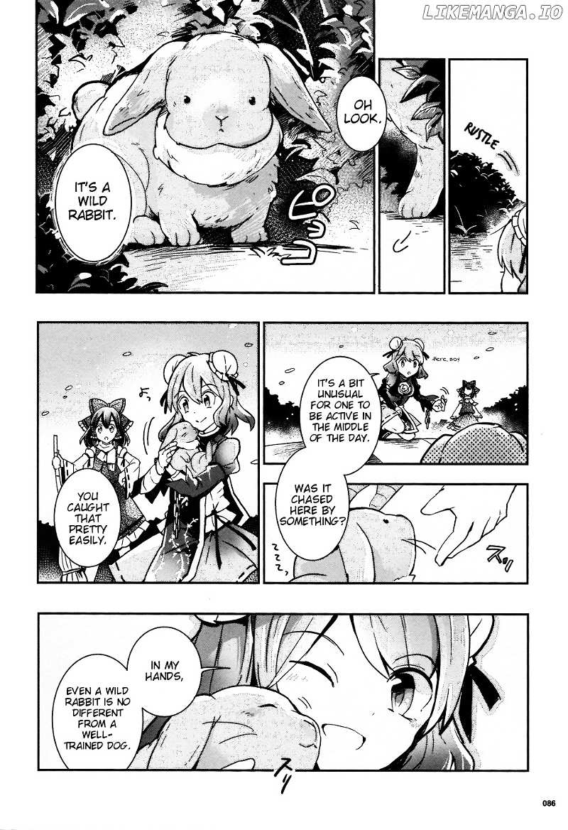 Touhou Ibarakasen - Wild and Horned Hermit chapter 31 - page 8