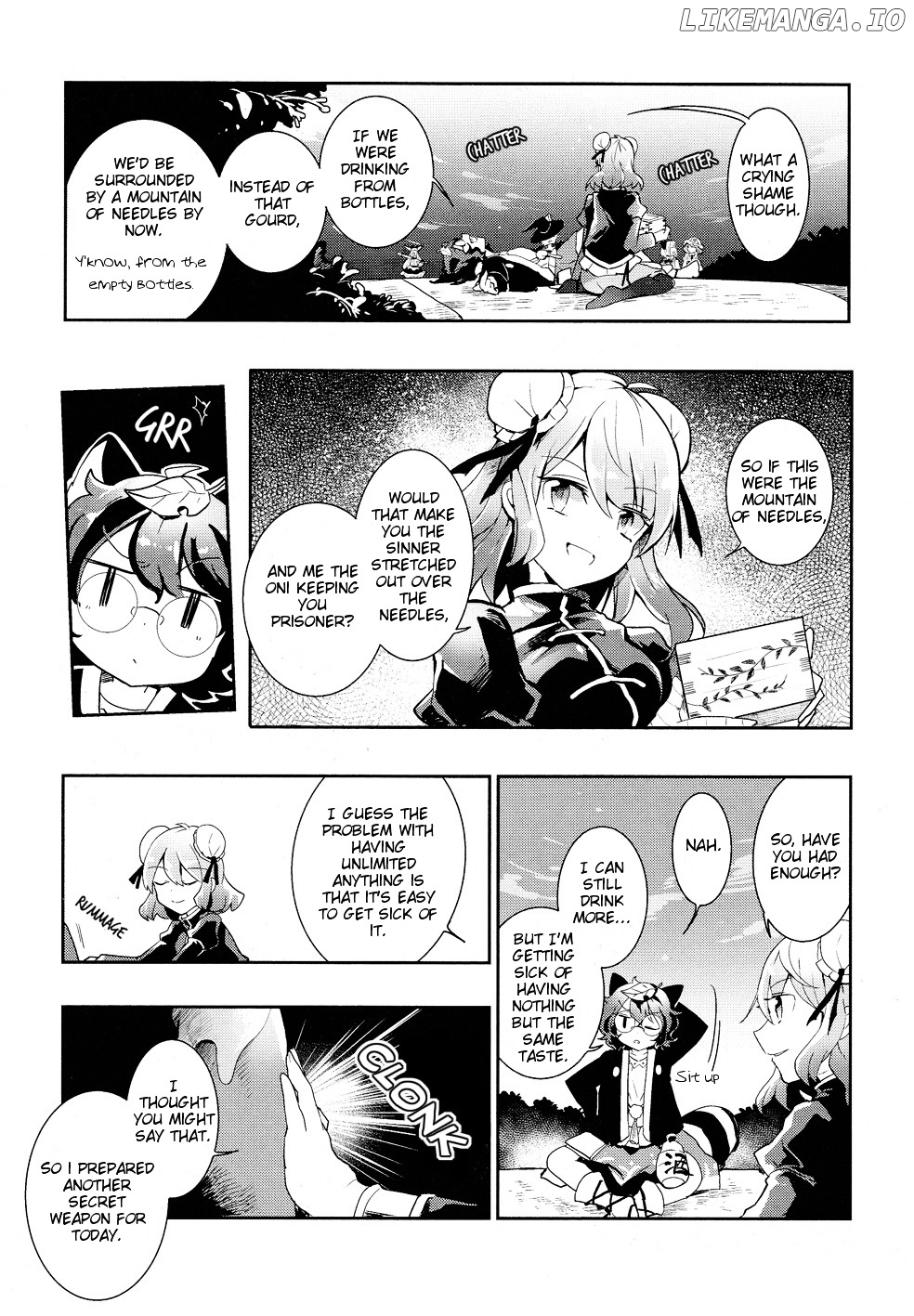 Touhou Ibarakasen - Wild and Horned Hermit chapter 32 - page 23