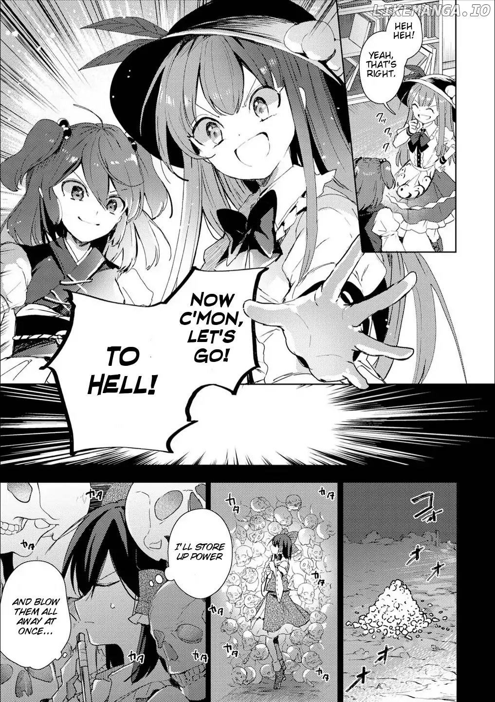 Touhou Ibarakasen - Wild and Horned Hermit chapter 49.5 - page 13