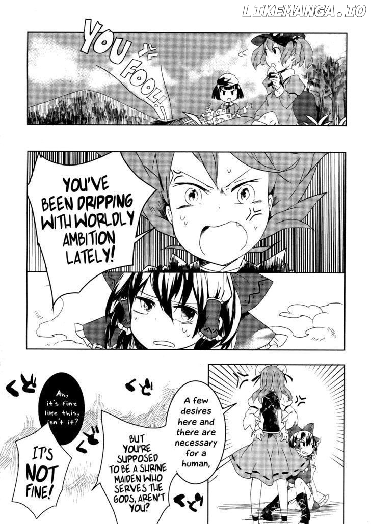 Touhou Ibarakasen - Wild and Horned Hermit chapter 5 - page 11