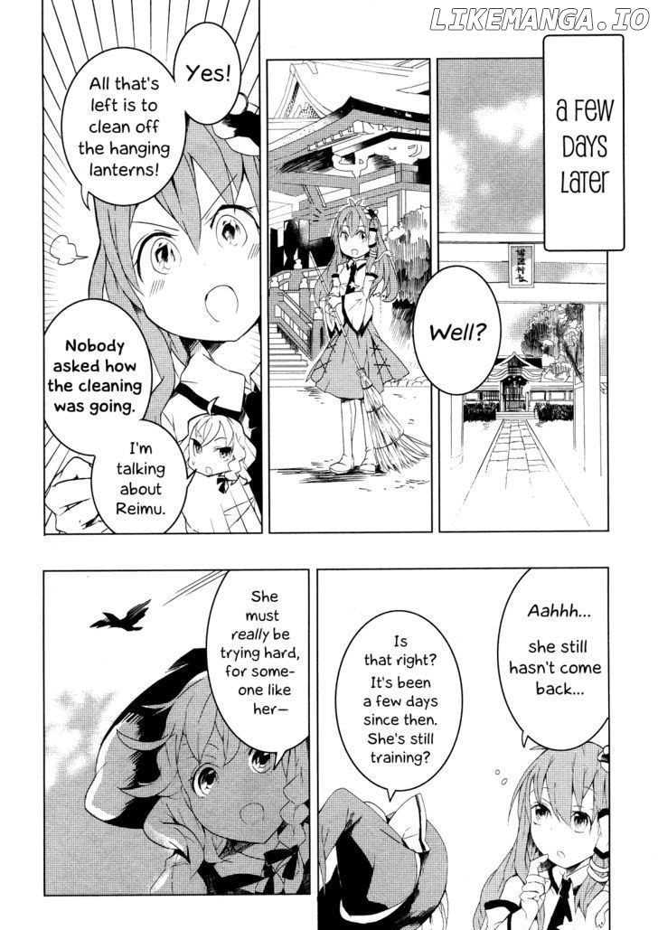 Touhou Ibarakasen - Wild and Horned Hermit chapter 5 - page 18