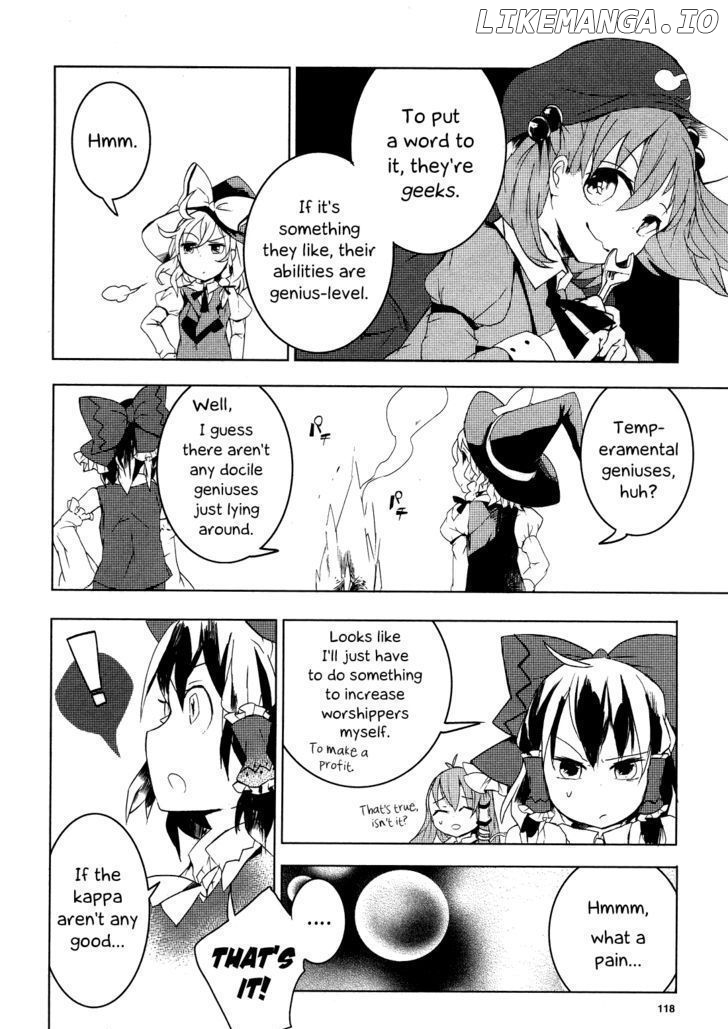 Touhou Ibarakasen - Wild and Horned Hermit chapter 5 - page 6