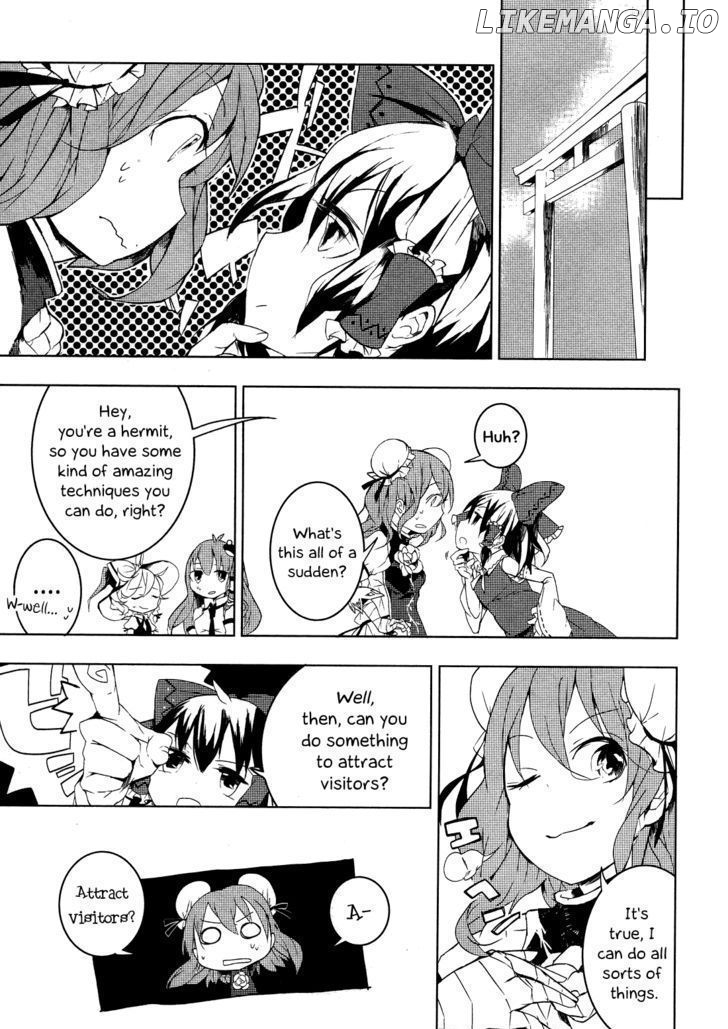 Touhou Ibarakasen - Wild and Horned Hermit chapter 5 - page 9