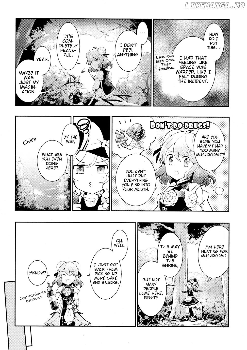 Touhou Ibarakasen - Wild and Horned Hermit chapter 33 - page 11