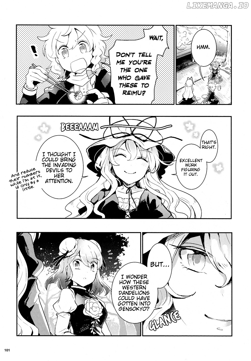 Touhou Ibarakasen - Wild and Horned Hermit chapter 33 - page 23