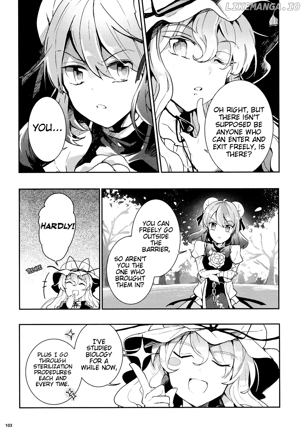 Touhou Ibarakasen - Wild and Horned Hermit chapter 33 - page 25