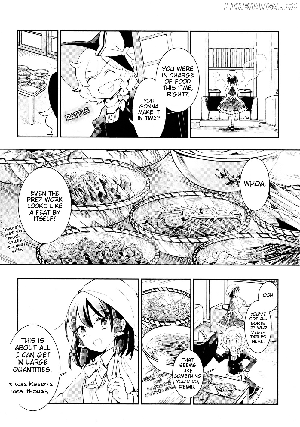 Touhou Ibarakasen - Wild and Horned Hermit chapter 33 - page 5