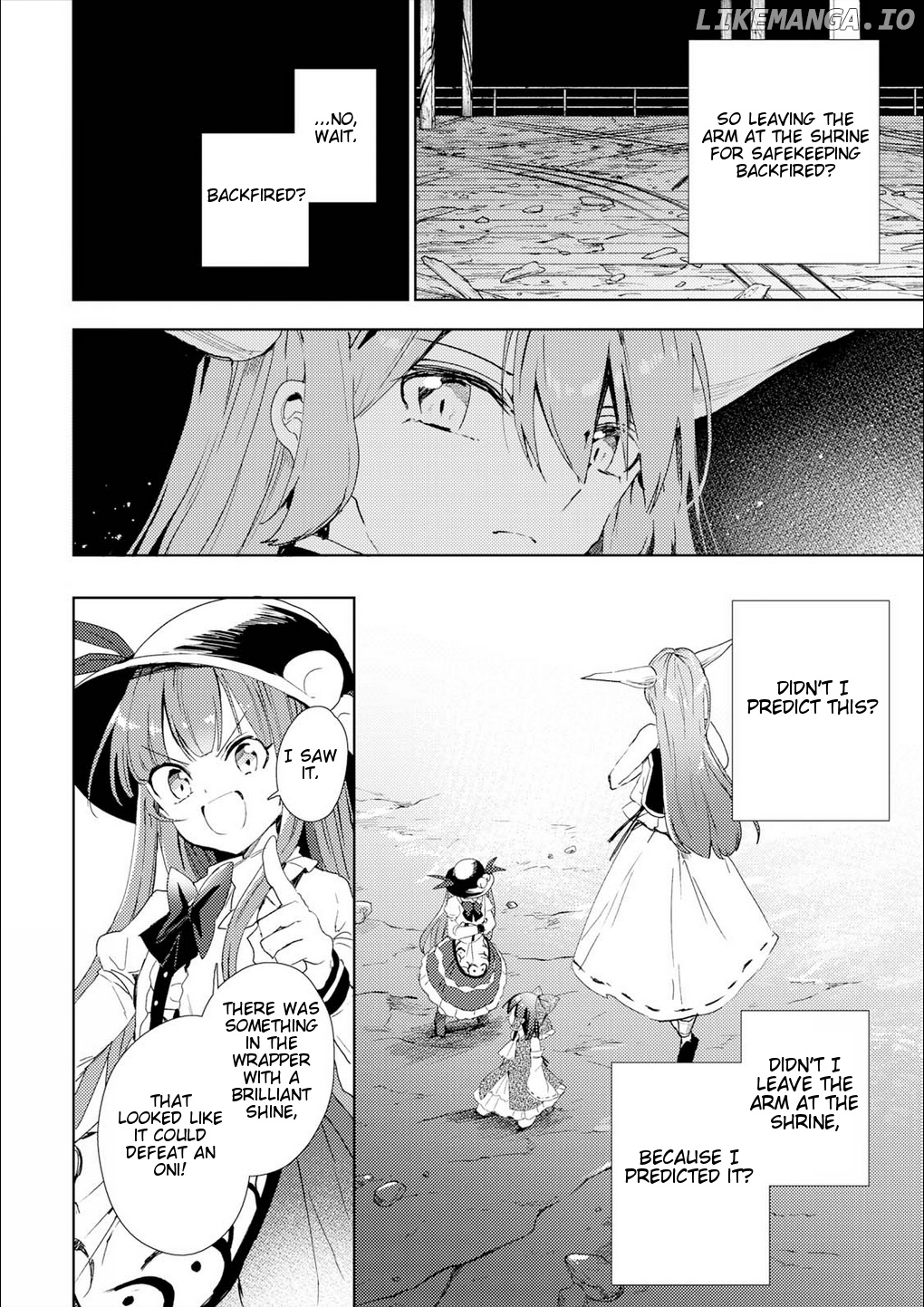 Touhou Ibarakasen - Wild and Horned Hermit chapter 50 - page 18