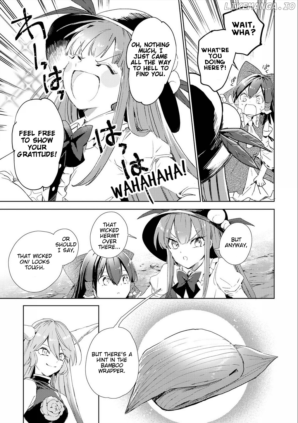 Touhou Ibarakasen - Wild and Horned Hermit chapter 50 - page 19