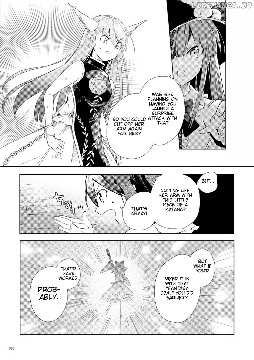 Touhou Ibarakasen - Wild and Horned Hermit chapter 50 - page 23