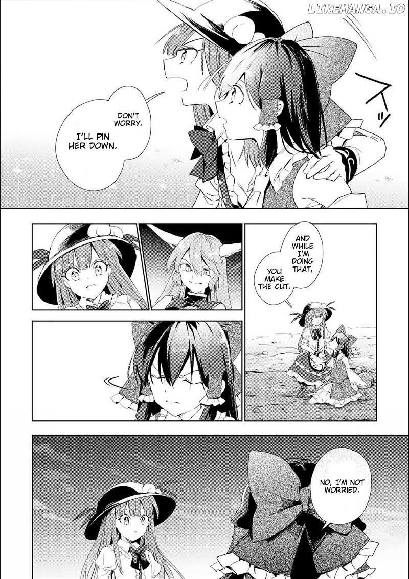 Touhou Ibarakasen - Wild and Horned Hermit chapter 50 - page 26