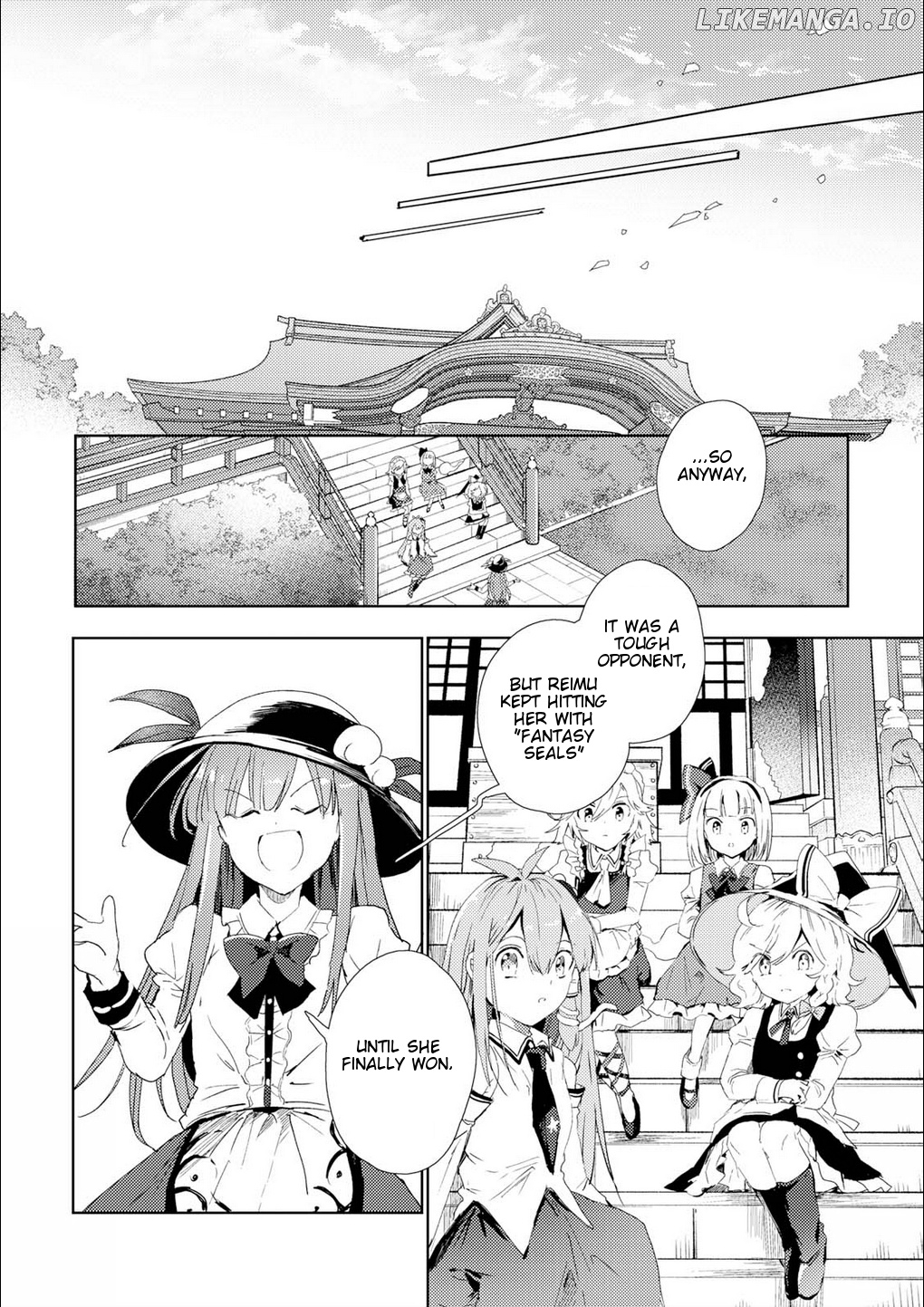 Touhou Ibarakasen - Wild and Horned Hermit chapter 50 - page 30