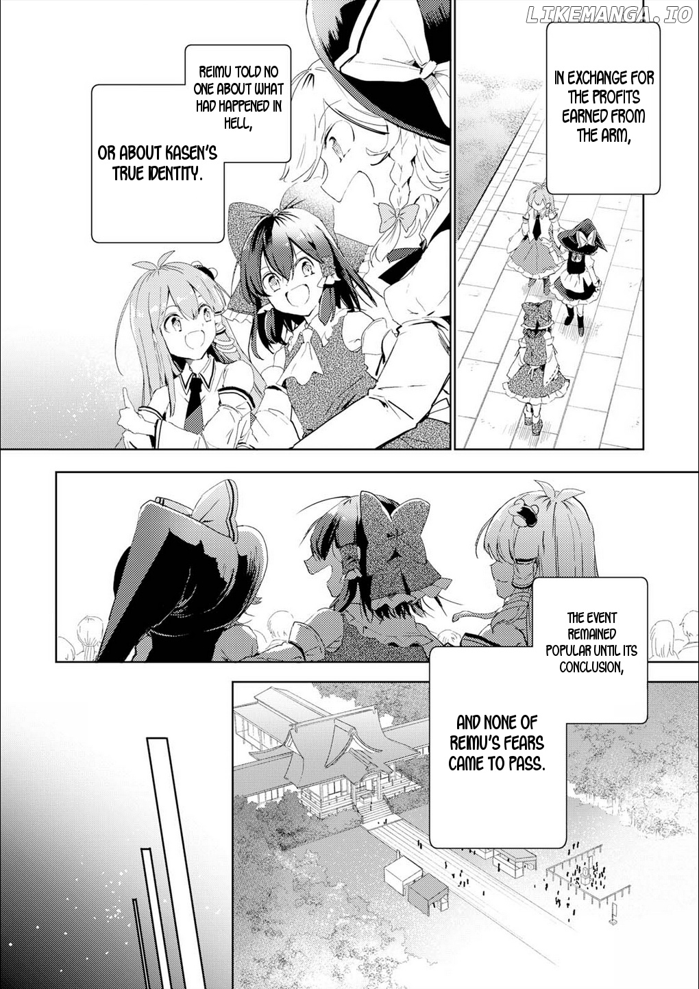 Touhou Ibarakasen - Wild and Horned Hermit chapter 50 - page 40