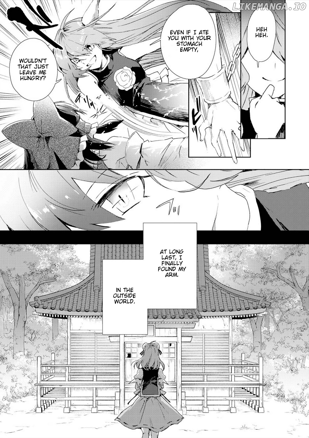 Touhou Ibarakasen - Wild and Horned Hermit chapter 50 - page 5