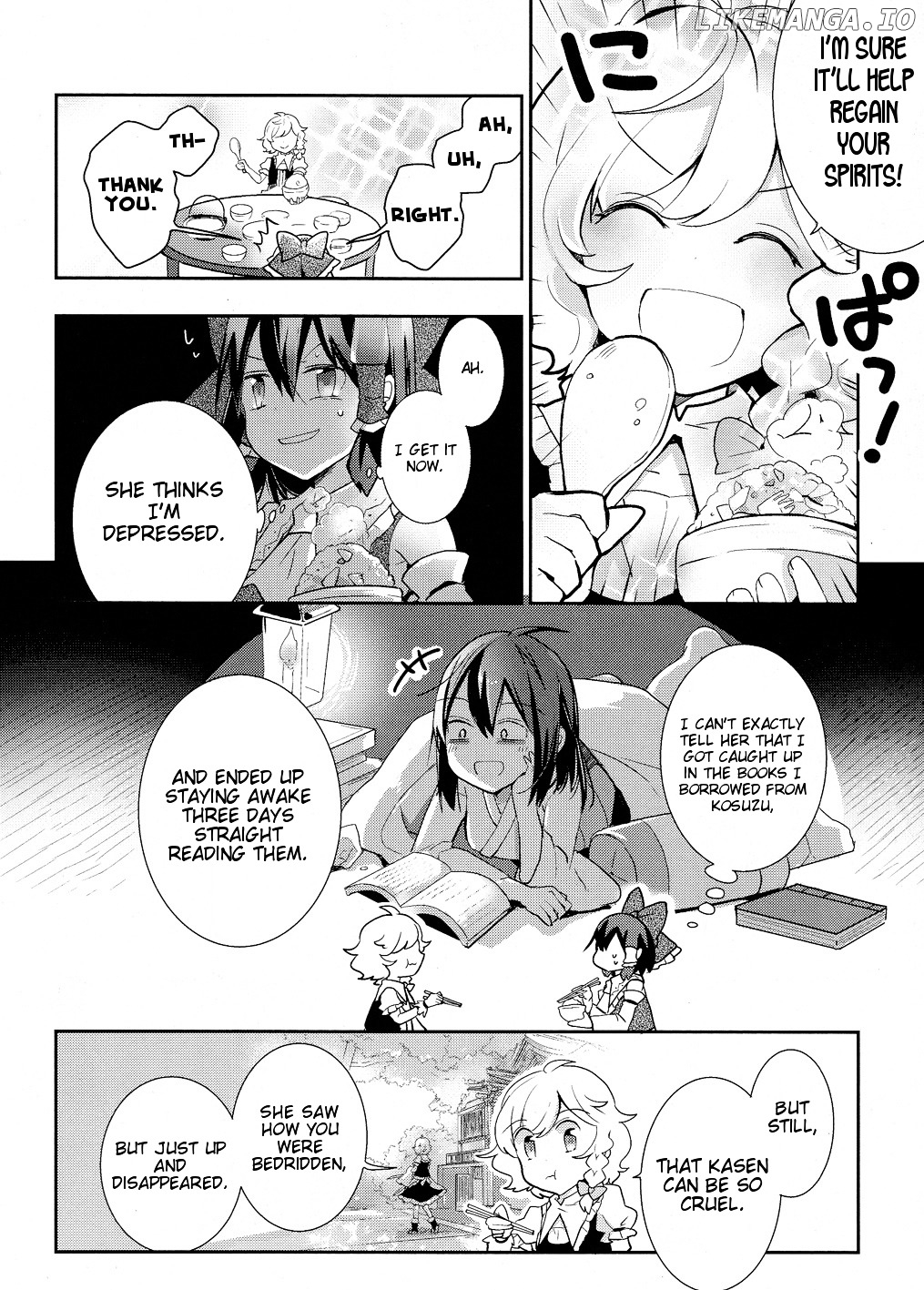 Touhou Ibarakasen - Wild and Horned Hermit chapter 34 - page 22