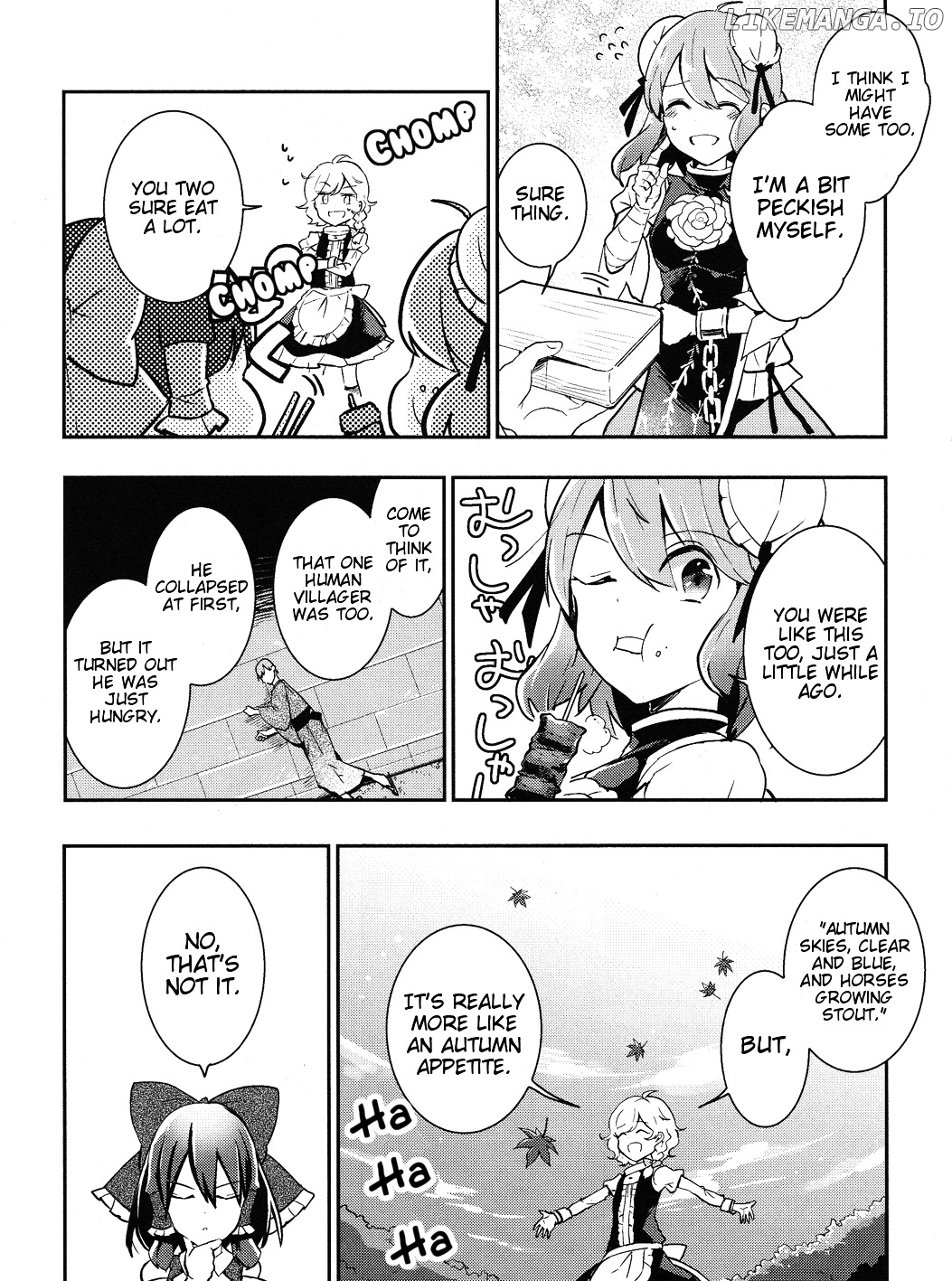 Touhou Ibarakasen - Wild and Horned Hermit chapter 36 - page 22