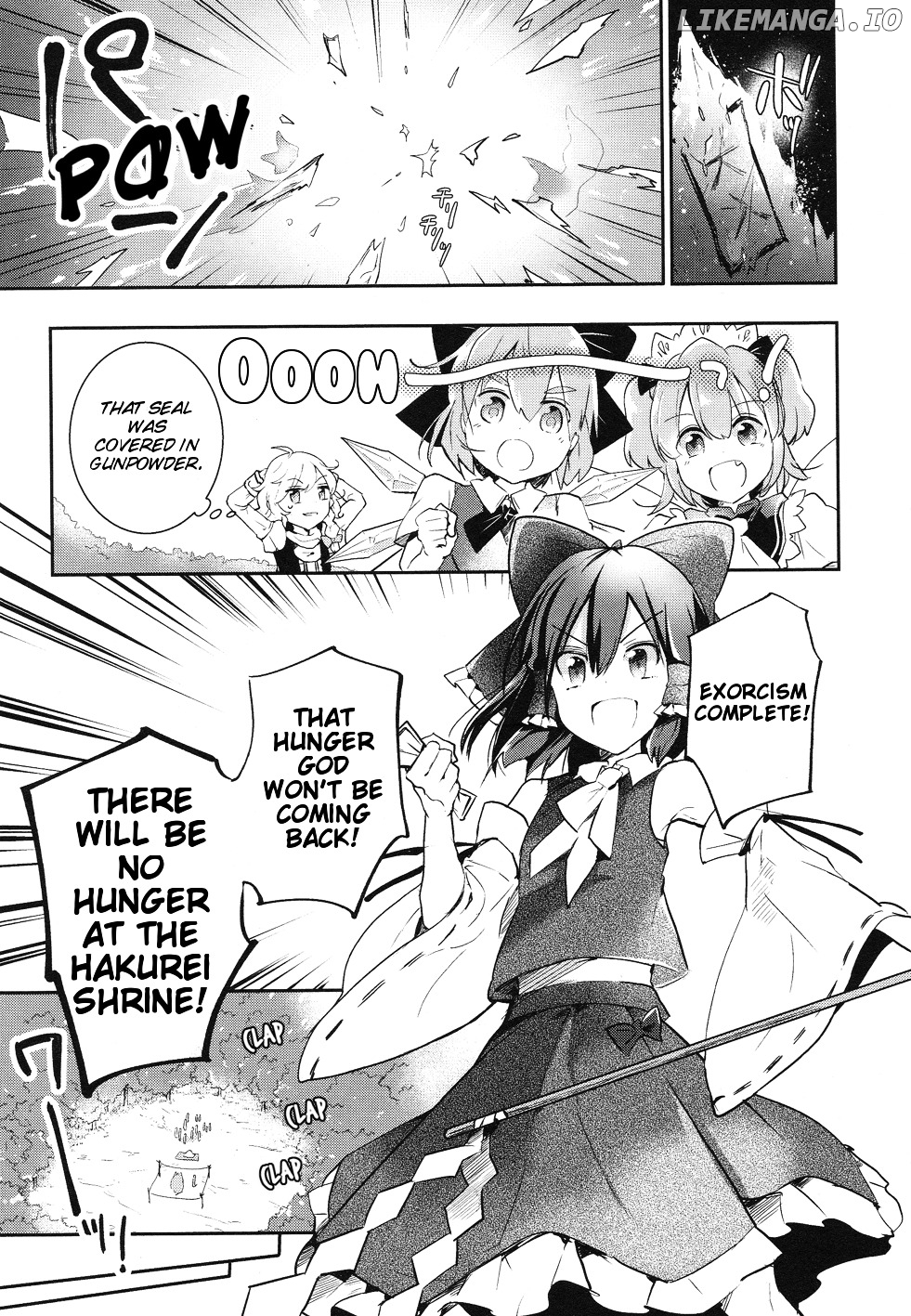 Touhou Ibarakasen - Wild and Horned Hermit chapter 36 - page 27