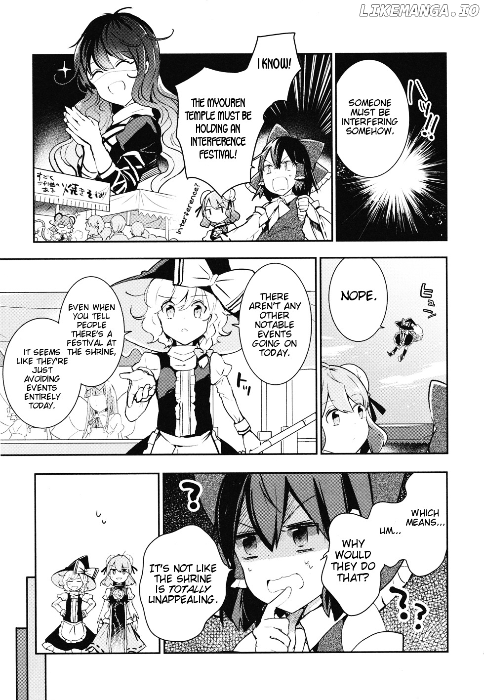 Touhou Ibarakasen - Wild and Horned Hermit chapter 36 - page 5