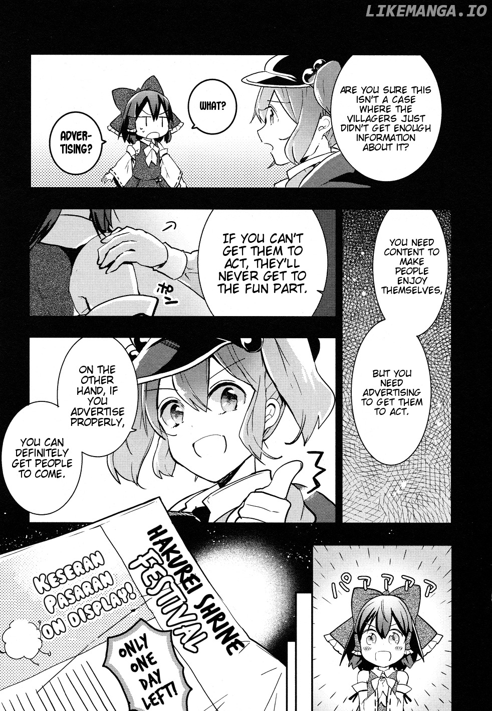 Touhou Ibarakasen - Wild and Horned Hermit chapter 36 - page 7