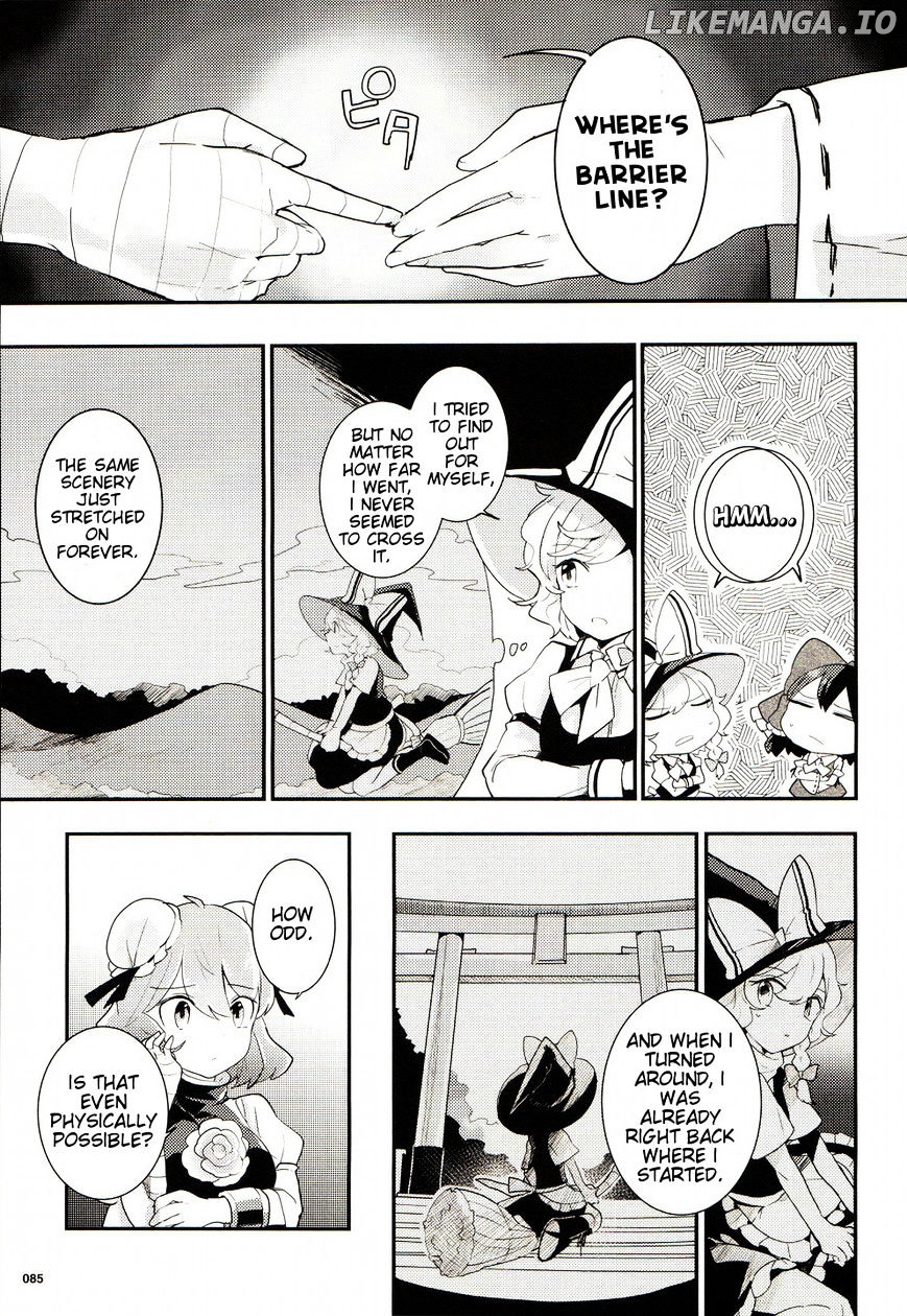 Touhou Ibarakasen - Wild and Horned Hermit chapter 25 - page 7