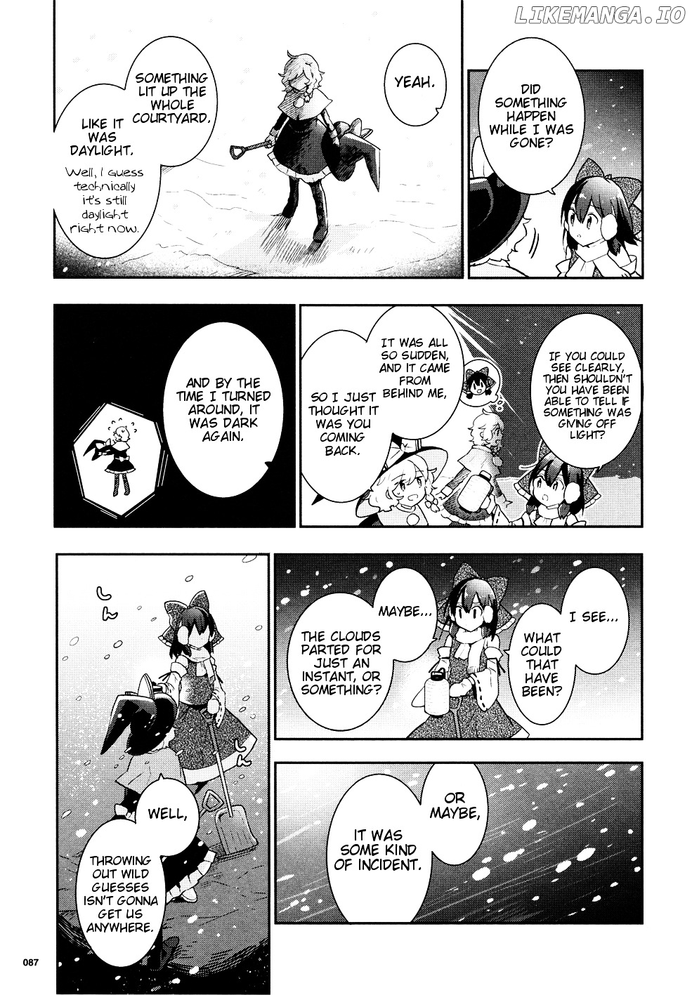 Touhou Ibarakasen - Wild and Horned Hermit chapter 37 - page 10