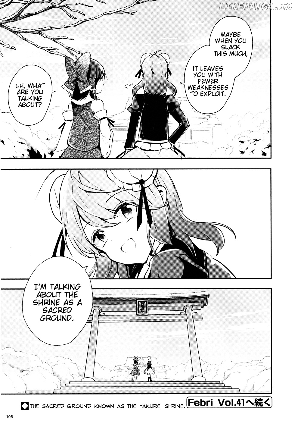 Touhou Ibarakasen - Wild and Horned Hermit chapter 38 - page 27