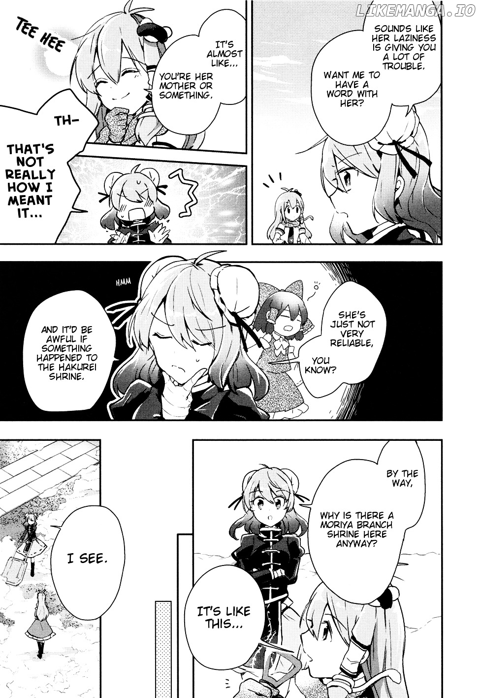 Touhou Ibarakasen - Wild and Horned Hermit chapter 38 - page 9